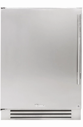 True Residential TUR24LSSC 24 Inch Solid Stainless Door Left Hinge Undercounter Refrigerator Undercounter Refrigerators 24 inch undercounter fridge for kitchen