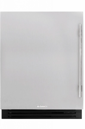 True Residential TURADA24LSAS 24 Inch Solid Stainless Door Left Hinge Ada Height Undercounter Refrigerator Undercounter Refrigerators 24 inch undercounter fridge for kitchen