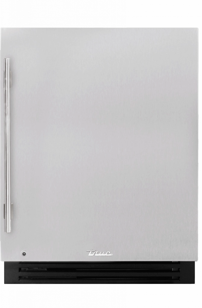 True Residential TURADA24RSAS 24 Inch Solid Stainless Door Right Hinge Ada Height Undercounter Refrigerator Undercounter Refrigerators 24 inch undercounter fridge for kitchen