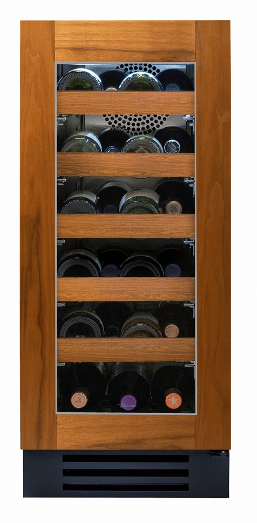 True Residential TWC15LOGC 15 Inch Single Zone Overlay Glass Door Left Hinge Undercounter Wine Cabinet Outdoor Winecoolers,outdoor wine fridge