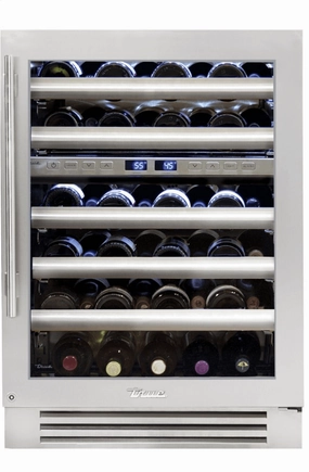 True Residential TWC24DZRSGC 24 Inch Dual Zone Stainless Glass Door Right Hinge Undercounter Wine Cabinet Outdoor Winecoolers,outdoor wine fridge