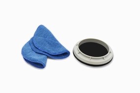 Two New Mopping Pads and Pad Holder for the 13" Prolux Core (Only compatible with units purchased in 2022 and newer) upright vacuum, stick vacuum