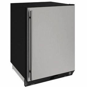 U-Line U1024RS00A 1024R 24" Refrigerator With Stainless Solid Finish (115 V/60 Hz Volts /60 Hz Hz) Undercounter Refrigerators 24 inch undercounter fridge for kitchen