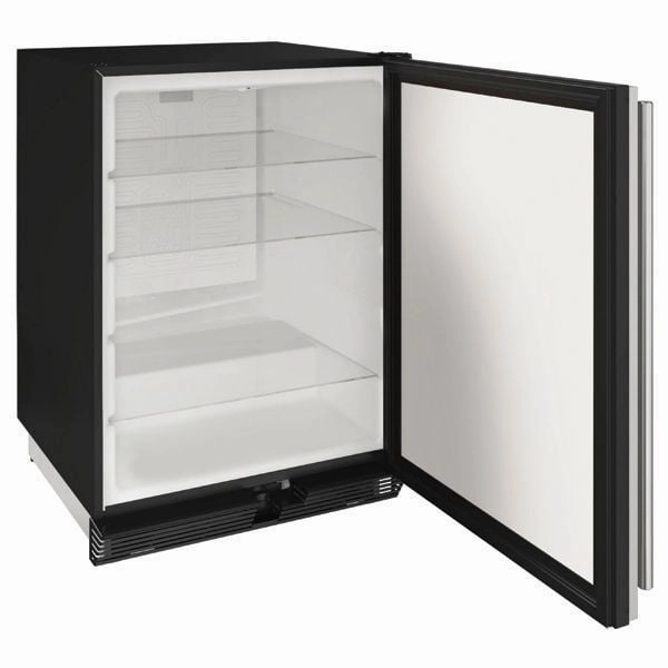 U-Line U1024RS00A 1024R 24" Refrigerator With Stainless Solid Finish (115 V/60 Hz Volts /60 Hz Hz)