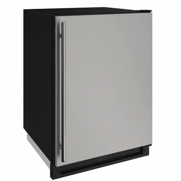 U-Line U1224FZRS00A 1224Fzr 24" Convertible Freezer With Stainless Solid Finish (115 V/60 Hz Volts /60 Hz Hz) Undercounter Refrigerators 24 inch undercounter fridge for kitchen