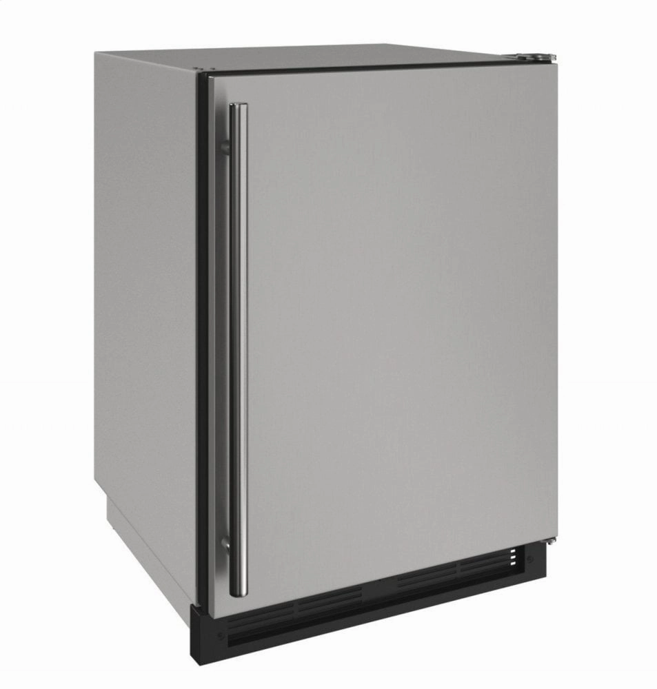 U-Line U1224FZRSOD00A 1000 Series 24" Outdoor Convertible Freezer With Stainless Solid Finish And Field Reversible Door Swing (115 Volts / 60 Hz) Undercounter Refrigerators 24 inch undercounter fridge for kitchen