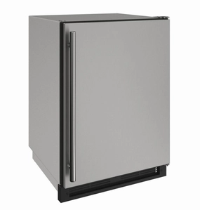 U-Line U1224FZRSOD00A 1000 Series 24" Outdoor Convertible Freezer With Stainless Solid Finish And Field Reversible Door Swing (115 Volts / 60 Hz) Outdoor Refrigerators,outdoor mini fridge