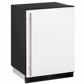 U-Line U1224FZRW00A 1224Fzr 24" Convertible Freezer With White Solid Finish (115 V/60 Hz Volts /60 Hz Hz) Undercounter Refrigerators 24 inch undercounter fridge for kitchen