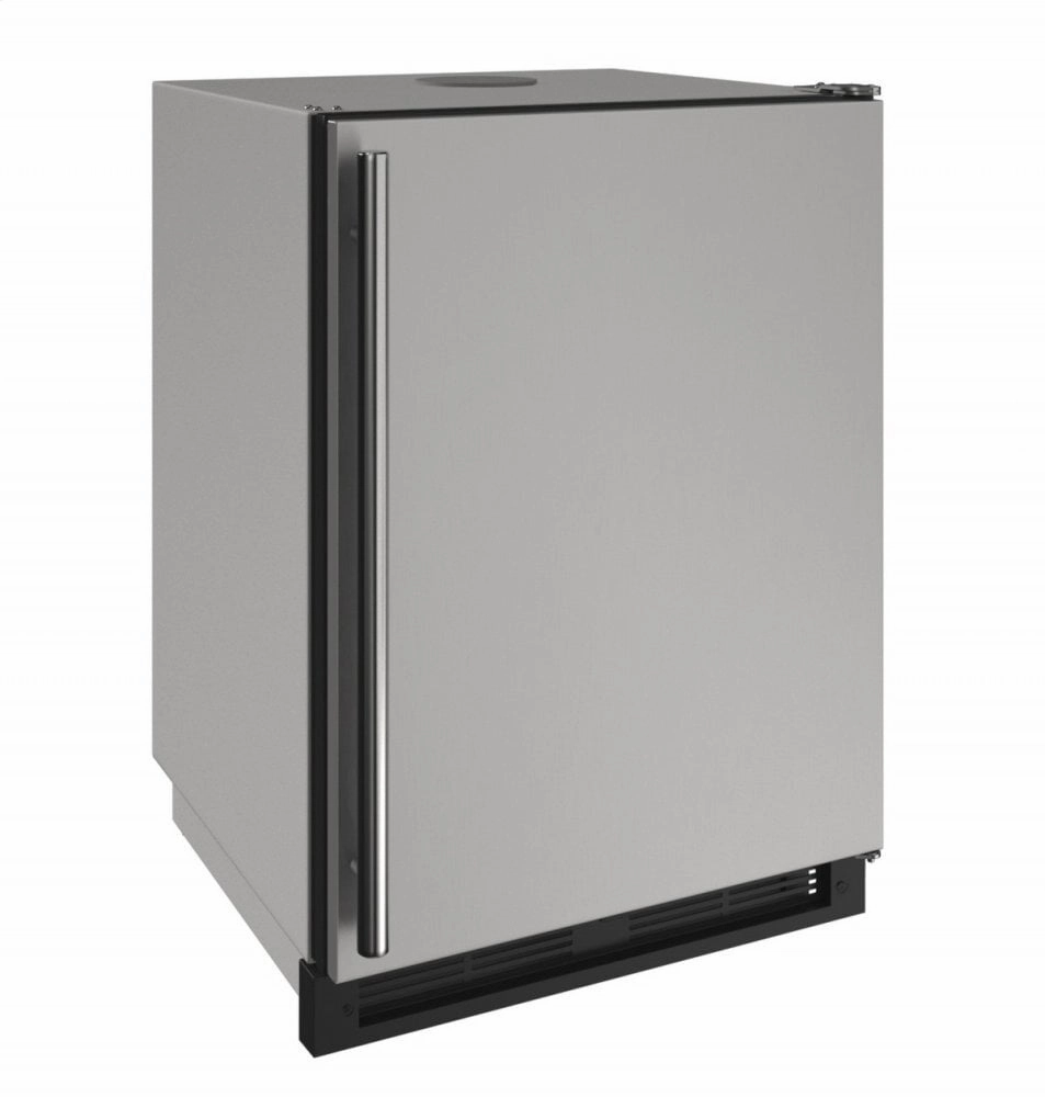 U-Line U1224KEGRSOD00A 1000 Series 24" Outdoor Keg Refrigerator With Stainless Solid Finish And Field Reversible Door Swing (115 Volts / 60 Hz)