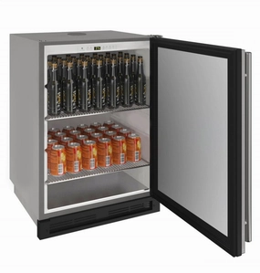 U-Line U1224KEGRSOD00A 1000 Series 24" Outdoor Keg Refrigerator With Stainless Solid Finish And Field Reversible Door Swing (115 Volts / 60 Hz) Outdoor Refrigerators,outdoor mini fridge