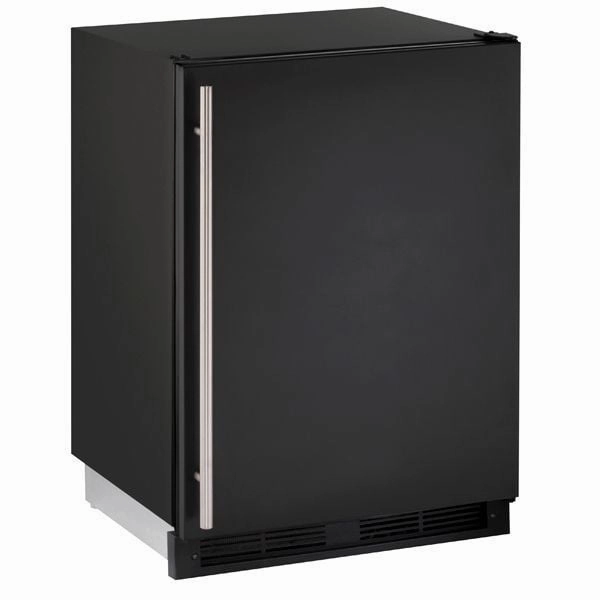 U-Line U1224RB00B 1224R 24" Refrigerator With Black Solid Finish (115 V/60 Hz Volts /60 Hz Hz) Undercounter Refrigerators 24 inch undercounter fridge for kitchen