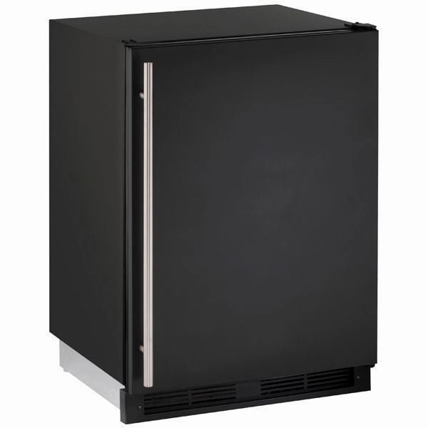 U-Line U1224RFB00B 1224Rf 24" Refrigerator/Freezer With Black Solid Finish (115 V/60 Hz Volts /60 Hz Hz) Undercounter Refrigerators 24 inch undercounter fridge for kitchen