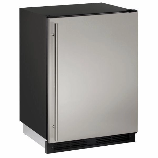 U-Line U1224RS00B 1224R 24" Refrigerator With Stainless Solid Finish (115 V/60 Hz Volts /60 Hz Hz) Undercounter Refrigerators 24 inch undercounter fridge for kitchen