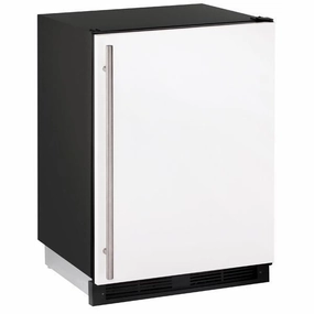 U-Line U1224RW00B 1224R 24" Refrigerator With White Solid Finish (115 V/60 Hz Volts /60 Hz Hz) Undercounter Refrigerators 24 inch undercounter fridge for kitchen