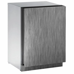 U-Line U2224BEVINT60B 2224Bev 24" Beverage Center With Integrated Solid Finish And Field Reversible Door Swing (115 V/60 Hz Volts /60 Hz Hz) Undercounter Refrigerators 24 inch undercounter fridge for kitchen