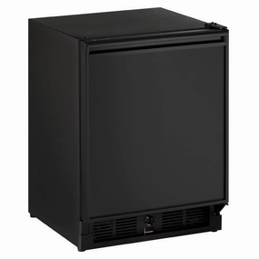 U-Line U29RB00A 21" Refrigerator With Black Solid Finish (115 V/60 Hz Volts /60 Hz Hz) Undercounter Refrigerators 24 inch undercounter fridge for kitchen