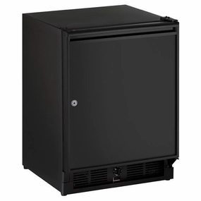 U-Line U29RB13A 21" Refrigerator With Black Solid Finish (115 V/60 Hz Volts /60 Hz Hz) Undercounter Refrigerators 24 inch undercounter fridge for kitchen