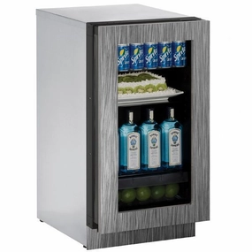 U-Line U3018RGLINT00B 3018Rgl 18" Refrigerator With Integrated Frame Finish (115 V/60 Hz Volts /60 Hz Hz) Undercounter Refrigerators 24 inch undercounter fridge for kitchen