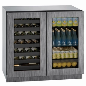 U-Line U3036BVWCINT00B 3036Bvwc 36" Beverage Center With Integrated Frame Finish (115 V/60 Hz Volts /60 Hz Hz) Undercounter Refrigerators 24 inch undercounter fridge for kitchen