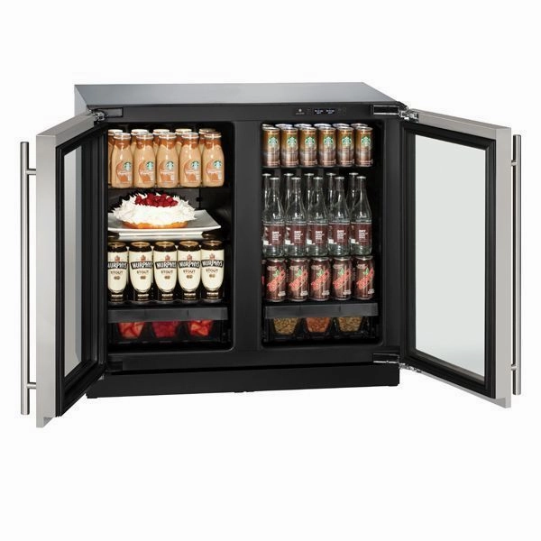 U-Line U3036RRGLS00B 3036Rrgl 36" Refrigerator With Stainless Frame Finish (115 V/60 Hz Volts /60 Hz Hz)