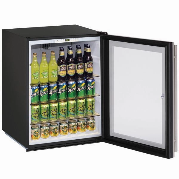 U-Line UADA24RGLS13B 24" Refrigerator With Stainless Frame Finish (115 V/60 Hz Volts /60 Hz Hz)