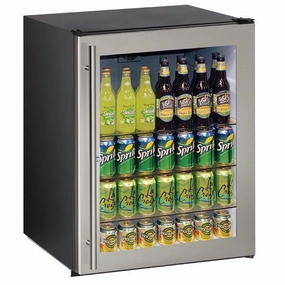 U-Line UADA24RGLS13B 24" Refrigerator With Stainless Frame Finish (115 V/60 Hz Volts /60 Hz Hz) Undercounter Refrigerators 24 inch undercounter fridge for kitchen