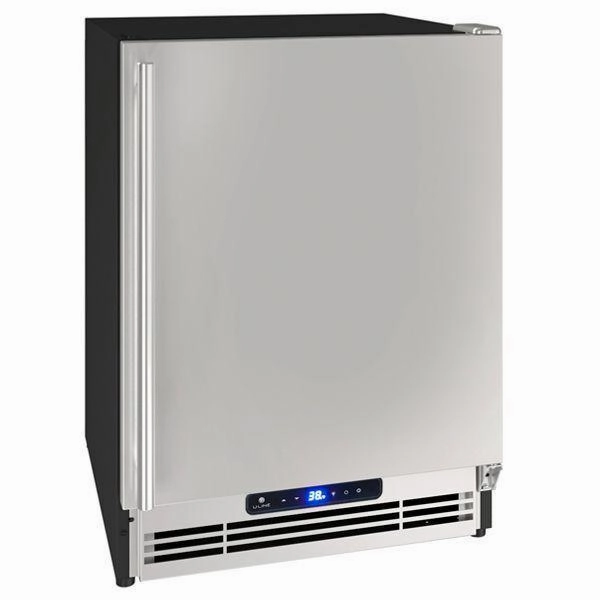 U-Line UARI121SS01A U-Ss01A With Stainless Solid Finish (115 V/60 Hz Volts /60 Hz Hz) Undercounter Refrigerators 24 inch undercounter fridge for kitchen