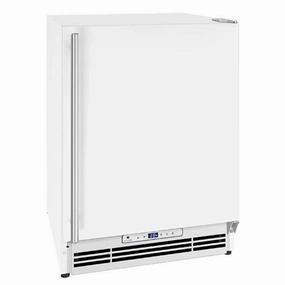 U-Line UARI121WS01A U-Ss01A With White Solid Finish (115 V/60 Hz Volts /60 Hz Hz) Undercounter Refrigerators 24 inch undercounter fridge for kitchen