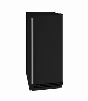 U-Line UHRE115BS01A Hre115 15 Refrigerator With Black Solid Finish (115V/60 Hz Volts /60 Hz Hz) Undercounter Refrigerators 24 inch undercounter fridge for kitchen