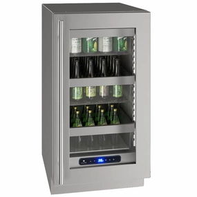 U-Line UHRE518SG01A Hre518 18" Refrigerator With Stainless Frame Finish (115 V/60 Hz Volts /60 Hz Hz) Undercounter Refrigerators 24 inch undercounter fridge for kitchen