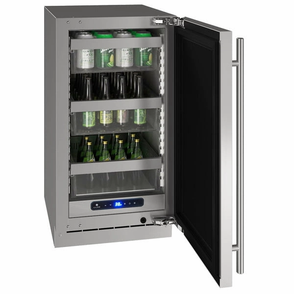 U-Line UHRE518SS01A Hre518 18" Refrigerator With Stainless Solid Finish (115 V/60 Hz Volts /60 Hz Hz)