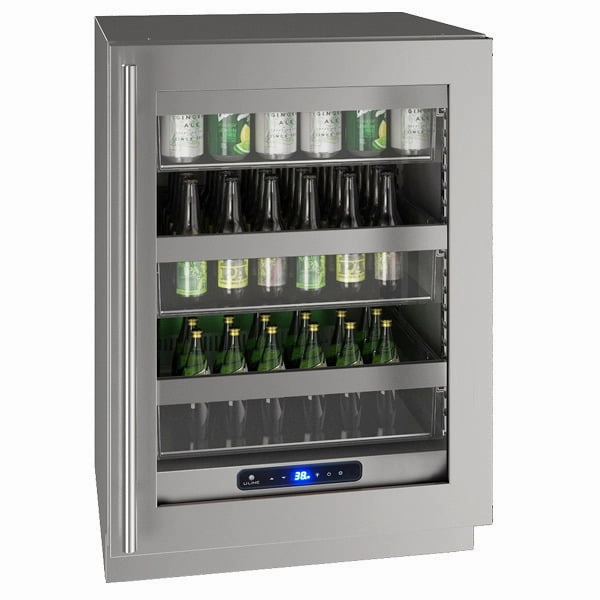 U-Line UHRE524SG01A Hre524 24" Refrigerator With Stainless Frame Finish (115 V/60 Hz Volts /60 Hz Hz) Undercounter Refrigerators 24 inch undercounter fridge for kitchen