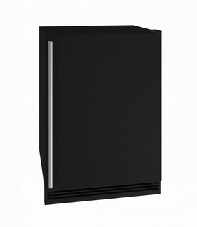 U-Line UHRF124BS01A 24" Refrigerator/Freezer With Black Finish (115 V/60 Hz Volts /60 Hz Hz) Undercounter Refrigerators 24 inch undercounter fridge for kitchen