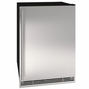 U-Line UHRF124SS01A 24" Refrigerator/Freezer With Stainless Solid Finish (115 V/60 Hz Volts /60 Hz Hz) Undercounter Refrigerators 24 inch undercounter fridge for kitchen