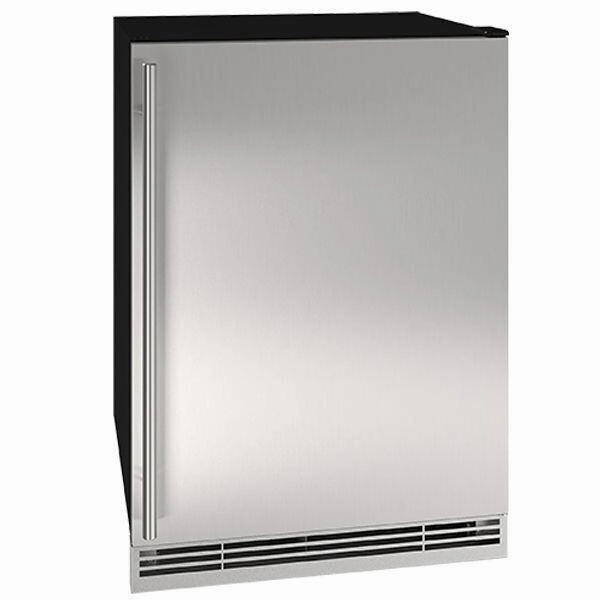U-Line UHRF124SS01A 24" Refrigerator/Freezer With Stainless Solid Finish (115 V/60 Hz Volts /60 Hz Hz) Undercounter Refrigerators 24 inch undercounter fridge for kitchen