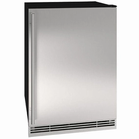 U-Line UHRI124SS01A 24" Refrigerator/Ice Maker With Stainless Solid Finish (115 V/60 Hz Volts /60 Hz Hz) Undercounter Refrigerators 24 inch undercounter fridge for kitchen