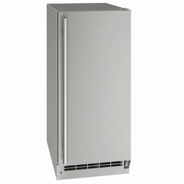 U-Line UOCR115SS01A 15" Crescent Ice Maker With Stainless Solid Finish (115 V/60 Hz Volts /60 Hz Hz)