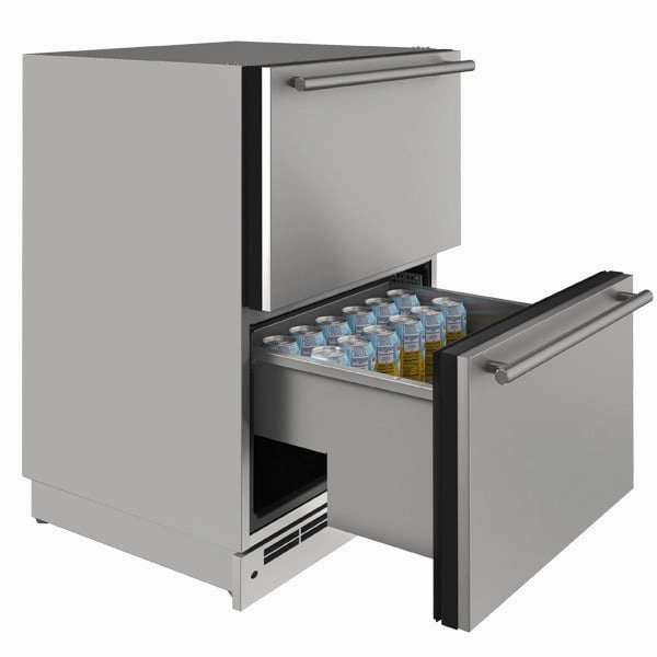 U-Line UODR124SS61A 24" Outdoor Refrigerator Drawers With Stainless Solid Finish (115 V/60 Hz Volts /60 Hz Hz)
