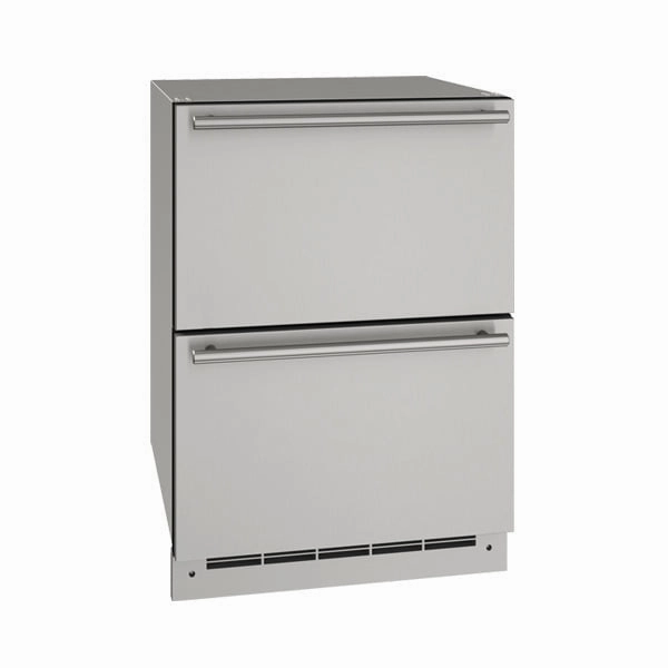 U-Line UODR124SS61A 24" Outdoor Refrigerator Drawers With Stainless Solid Finish (115 V/60 Hz Volts /60 Hz Hz) Outdoor Refrigerators,outdoor mini fridge