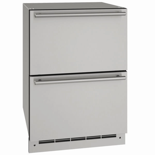 U-Line UODR124SS61A 24" Outdoor Refrigerator Drawers With Stainless Solid Finish (115 V/60 Hz Volts /60 Hz Hz)