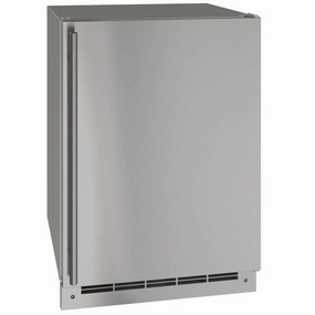 U-Line UOFZ124SS01A 24" Convertible Freezer With Stainless Solid Finish (115 V/60 Hz Volts /60 Hz Hz) Outdoor Refrigerators,outdoor mini fridge