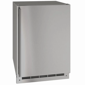 U-Line UOFZ124SS01A 24" Convertible Freezer With Stainless Solid Finish (115 V/60 Hz Volts /60 Hz Hz) Outdoor Freezers,outdoor rated freezer