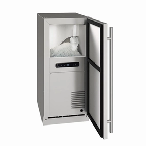 U-Line UONB115SS01B Onb115 / Onp115 15" Nugget Ice Machine With Stainless Solid Finish, No (115 V/60 Hz Volts /60 Hz Hz) Outdoor Icemakers,outdoor ice machine