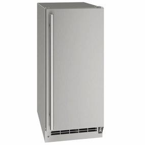 U-Line UORE115SS01A 15" Refrigerator With Stainless Solid Finish (115 V/60 Hz Volts /60 Hz Hz) Undercounter Refrigerators 24 inch undercounter fridge for kitchen