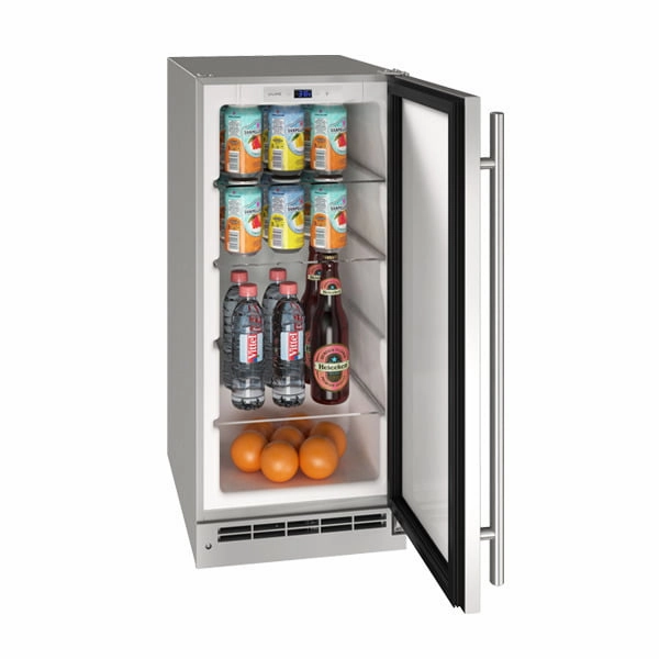 U-Line UORE115SS01A 15" Refrigerator With Stainless Solid Finish (115 V/60 Hz Volts /60 Hz Hz)