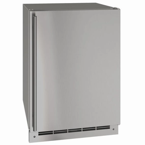 U-Line UORE124SS01A 24" Refrigerator With Stainless Solid Finish (115 V/60 Hz Volts /60 Hz Hz) Undercounter Refrigerators 24 inch undercounter fridge for kitchen