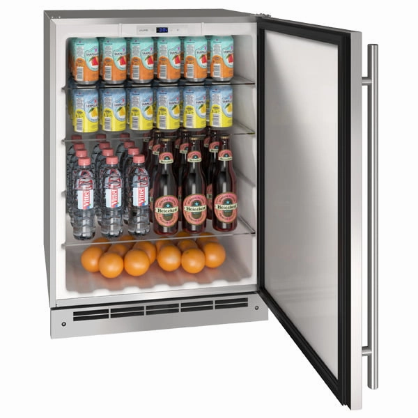 U-Line UORE124SS01A 24" Refrigerator With Stainless Solid Finish (115 V/60 Hz Volts /60 Hz Hz)