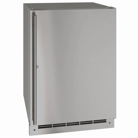 U-Line UORE124SS31A 24" Refrigerator With Stainless Solid Finish (115 V/60 Hz Volts /60 Hz Hz) Undercounter Refrigerators 24 inch undercounter fridge for kitchen
