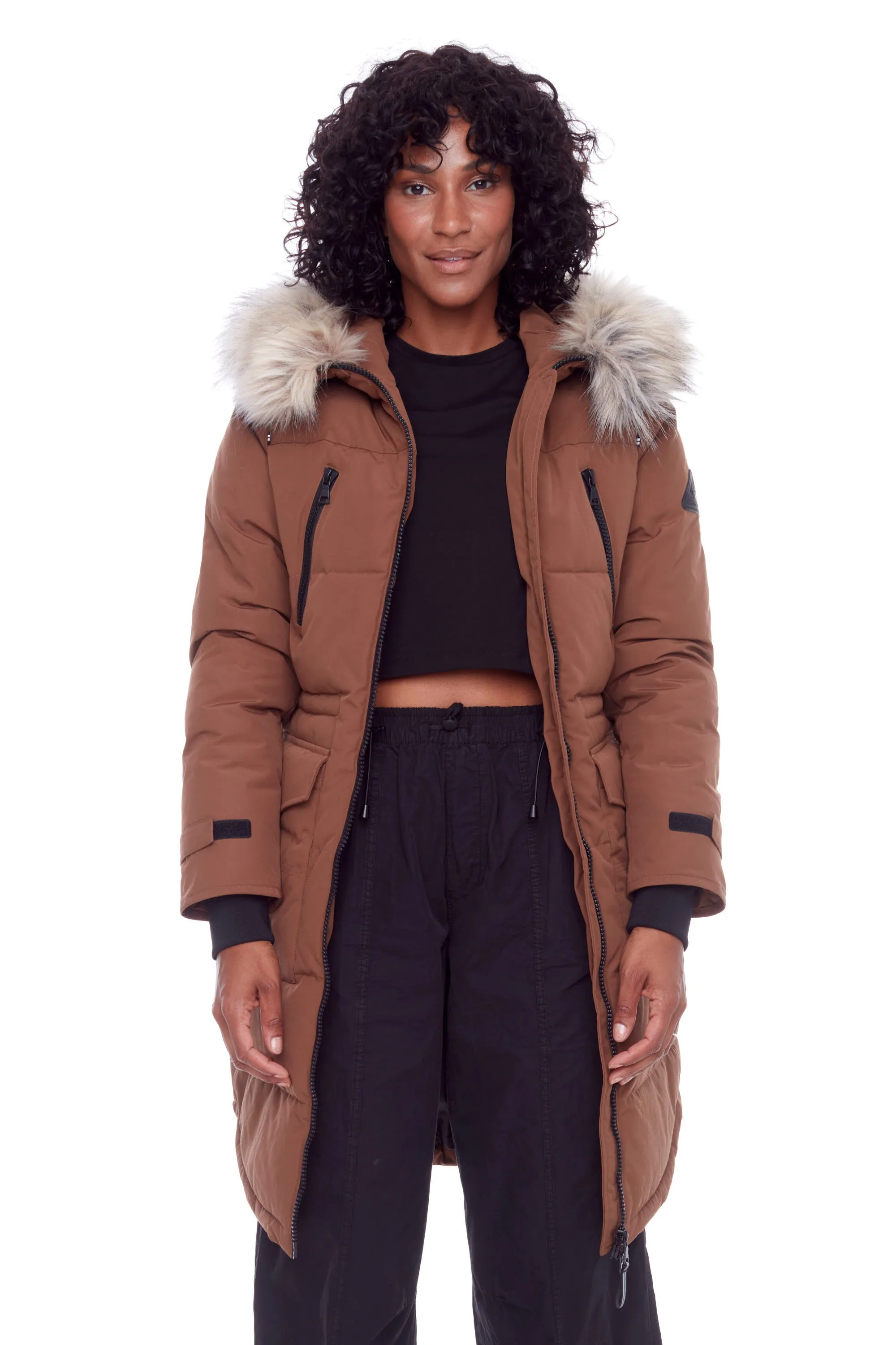 UKON | WOMEN'S VEGAN DOWN (RECYCLED) DRAWSTRING PARKA