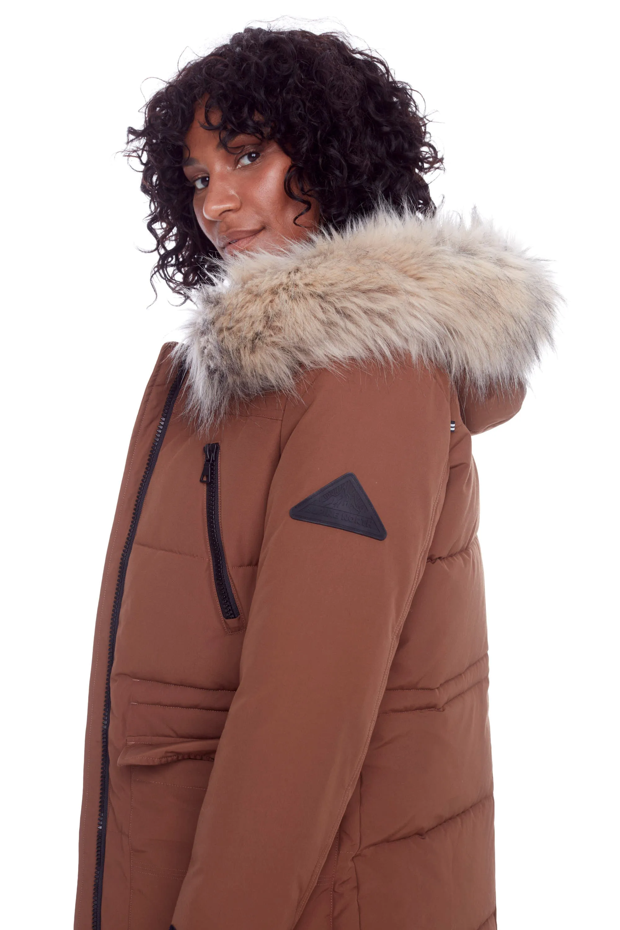 UKON | WOMEN'S VEGAN DOWN (RECYCLED) DRAWSTRING PARKA